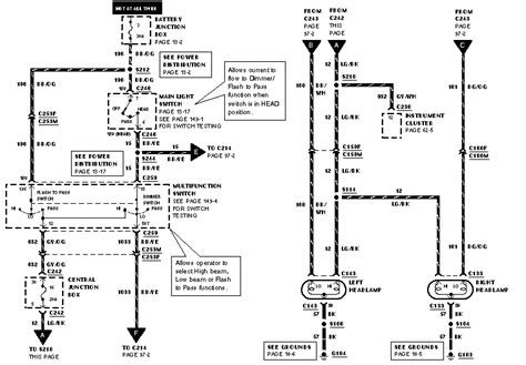 2007 Ford F750 Wiring Diagram Headlight